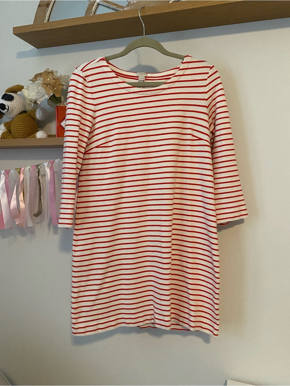 J.Crew Maritime shift dress